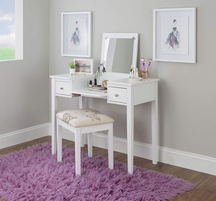 Vanity Set White