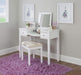 Vanity Set White