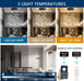 20 Light Black Elegant Chandelier Pendant Lighting