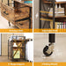 Lockable Industrial Grade File Cabinet Power Outlets
