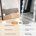 56"X18" Hollywood Full Length Mirror with Light, 17 Dimmable Bulbs