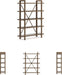 Signature Design by Ashley Roanhowe Contemporary 5-Tier 71" Bookcase, Light Brown