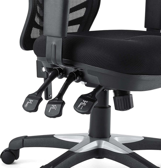 EEI-757-BLK Articulate Ergonomic Mesh Office Chair in Black