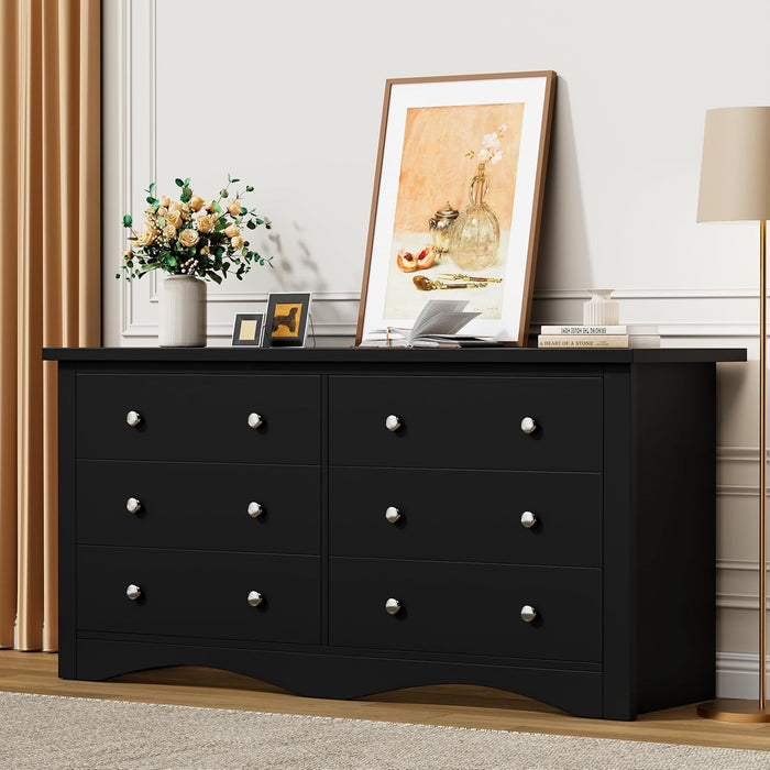 Charcoal Extra Large Dresser With Generous Storage