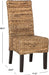 Home Collection Avita Natural Wicker 18-Inch Dining Chair