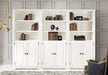 Newport Bookcase 6 Foot White