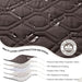 Extra Large Reclining Sectional Couch Covers, Waterproof 5-Piece Sofa Covers for L Shape Sectional Sofa Corner Seater Washable Slipcover for Pets, Dogs(5 Seat Recliner Cover, Chocolate)