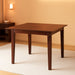NFT-MAH-T Norfolk Dining Room Table - a Rectangle Kitchen Table Top with Butterfly Leaf, 32X54 Inch, Mahogany