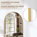 71X26 Arched Full Length Mirror, Floor Mirror with Stand