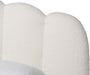 Grenier Boucle Fabric Floating Bed, King, Cream