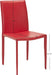 Home Collection Karna Modern Red Dining Chair (Set of 2)