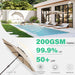 9 Ft 2-Tiers Patio Umbrellas Outdoor Table Market Umbrella W/Push Button Tilt/Crank, 8 Sturdy Ribs, UV Protection Waterproof Sunproof(Beige)