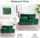 Green Adjustable Floor Sofa Bed Multifunctional Lounge