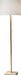 Floor Lamp with Natural Rubberwood Base and White Linen Lampshade – 3-Way Adjustable Brightness, Lamp for Bedroom, Living Room, and House Décor, 58.5” X 16”