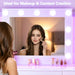 Executive Vanity Desk With Mirror RGB Illumination