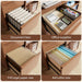 Solid Wood Executive Lockable Drawers File Cabinet
