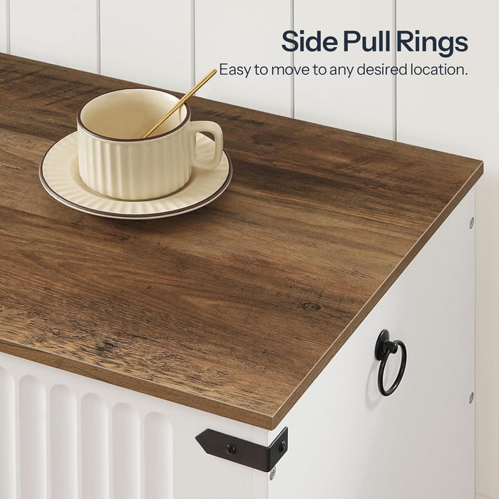 Spacious Storage Bench Toy Chest Walnut SafetyHinge