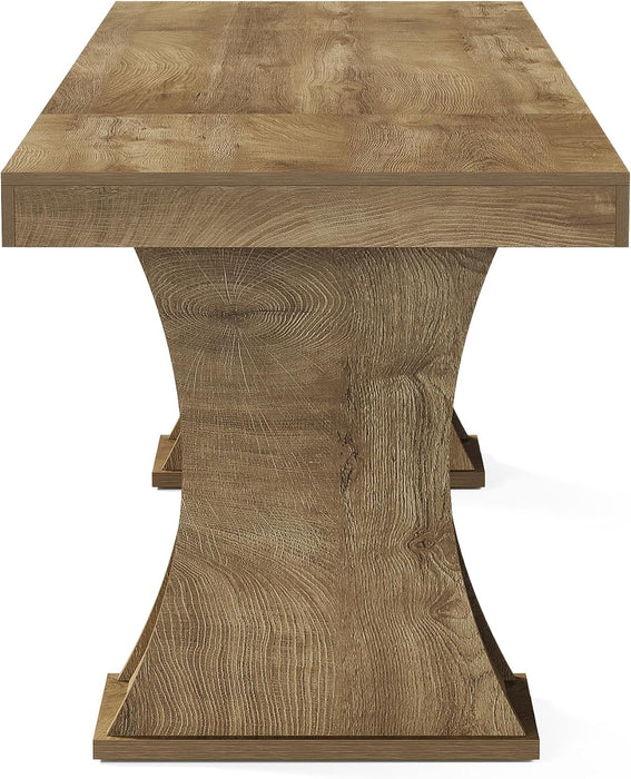 78" Dining Table, Kitchen Table for 6-8,Large Dining Room Table