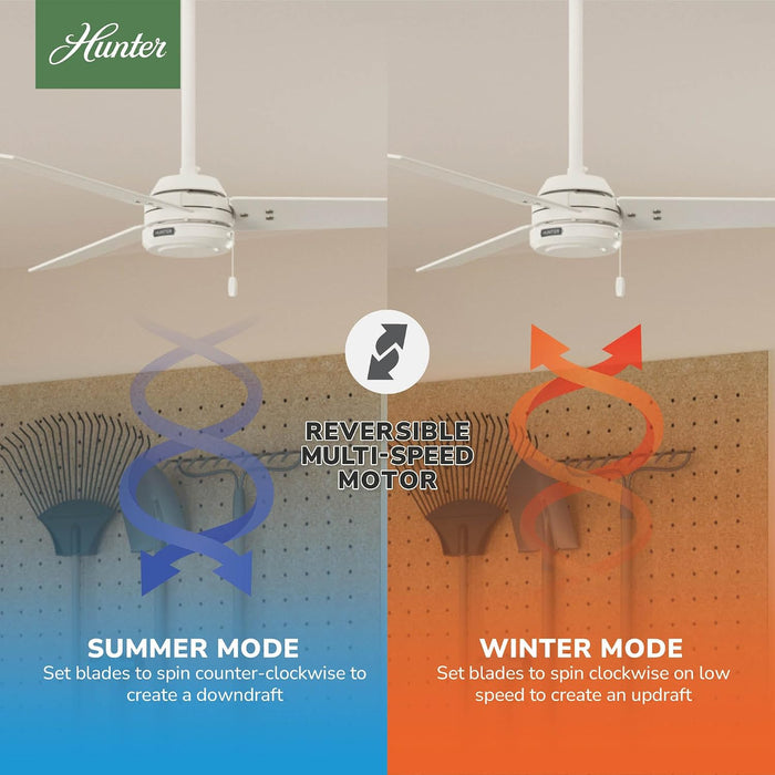 Cassius 52 Inch Contemporary Indoor Outdoor Ceiling Fan