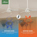 Cassius 52 Inch Contemporary Indoor Outdoor Ceiling Fan