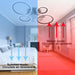 LED Ceiling Fan with Lights Enclosed 20In Low Profile Ceiling Fan with Light for Kitchen,Bedroom,Dining Room, Living Room
