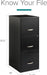 SOHO 18" 3-Drawer Vertical File