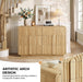 3-Piece Dresser Bedroom Set, 6 Drawer Dresser & 2 Drawer Nightstands