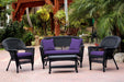 Cecilton 4 - Person Patio Conversation Sets with Cushions