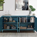 Sideboard Buffet Credenza 63" W Wooden Accent Cabinet with Storage
