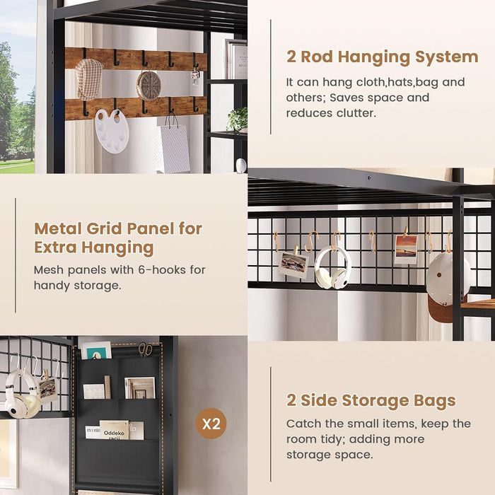 Charcoal Twin Bunk Bed With ChargingStation Drawers