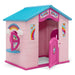 Rainbow & Unicorn Plastic Indoor/Outdoor Playhouse with Easy Assembly, Pink