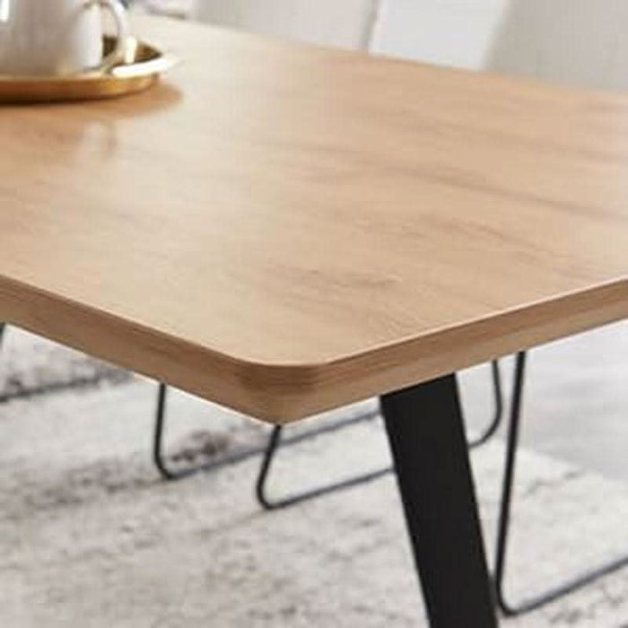 67" Expandable Dining Table Set with Chairs – Modern Rectangular Wooden Table, Space-Saving Multifunctional Furniture for Kitchen, Apartment, or Small Dining Room