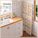 Extra Wide 5 Tiers No Assembly Book Shelves, 51.2" H Folding Bookshelf Bookcase Open Industrial Foldable Shelves for Bedroom, Living Room, Home Office - Natural White