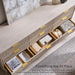 63" Wide Fluted 9 Drawer Dresser for Bedroom, White Alder