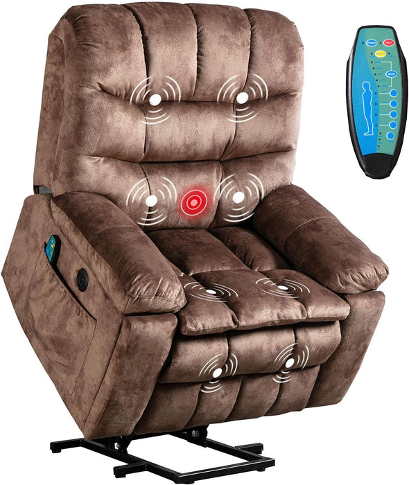 Power Lift Recliner with Massage & Heat