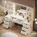 58.3Inch Vanity Desk Mirror With WirelessChargingPort