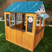 Garden View Outdoor Wooden Playhouse with Ringing Doorbell