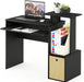 Econ Multipurpose Home Office Computer Writing Desk, Black/Brown