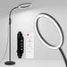 24W Dimmable LED FloorLamp With Flexible Gooseneck