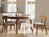 Wooden Dining Chairs Set of 4, Farmhouse Kitchen Chairs