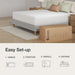 Queen Mattress, 10 Inch Queen Size Memory Foam Mattress in a Box, Gel Memory Foam Mattress for Comfort Sleep &Cooling Night Sleep, Certipur-Us Certified