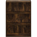 Pasir 3-Tier Open Shelf Bookcase, Amber Pine