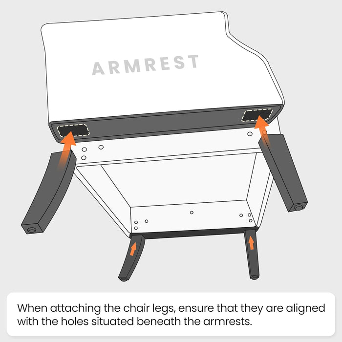Modern Armchair, Mid Century Accent Chair with Sturdy Wood Legs and High Back for Small Space, Upholstered Fabric Sofa Club Chair for Living Room/Bedroom/Office, Dark Gray