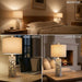 Bedside Table Lamps Set of 2 with USB & Night Light, 22'' Farmhouse Bedroom Lamps for Nightstand, Vintage Table Lamps for Bedroom Living Room Home Offce (Bulb Included)