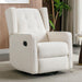 White Swivel Rocker Recliner