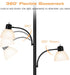 Floor Lamps for Living Room, 72" Tall Torchiere Floor Lamp