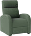 Recliner Chair Adjustable Home Theater Single Recliner Sofa Furniture with Thick Seat Cushion and Backrest Modern Living Room Recliners (Corduroy, Green)