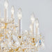 Gold Large Crystal Chandelier-24-Light Chandelier Light Fixture Modern Maria Theresa Crystal Chandeliers Light for Foyer, Entryway, Staircase,High Ceiling,Living Dining Room