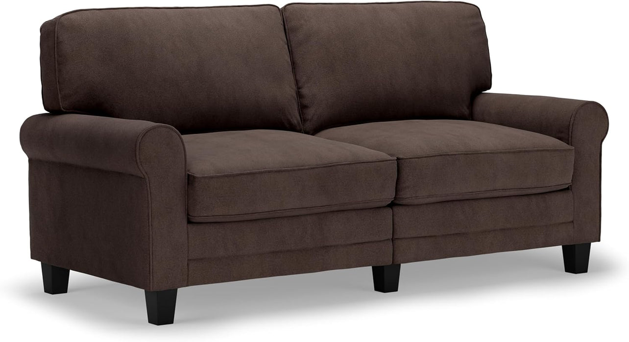 61" Linen Loveseat - Charcoal