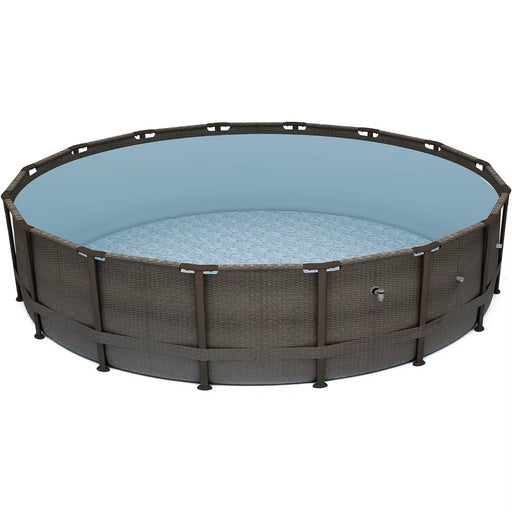 Swimming Pool, 14’ X 42” round above Ground Outdoor Backyard Swimming Pool Set with 1,000 GPH Filter Pump, Outdoor Hot Tubs